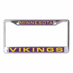 NFL Car Flags & Magnets Wincraft Minnesota Vikings Classic Metal License Plate Frame