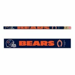 NFL Home Accents Wincraft Chicago Bears 6 Pack Pencils