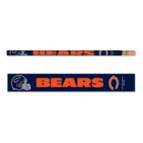 NFL Home Accents Wincraft Chicago Bears 6 Pack Pencils 3 NFL Home Accents Wincraft Chicago Bears 6 Pack Pencils