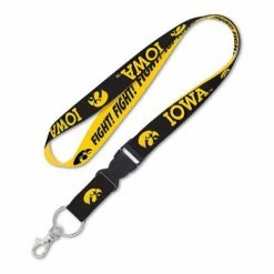 College Keychains & Lanyards Wincraft Iowa Hawkeyes Lanyard