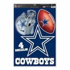 NFL Stickers & Decals Wincraft Dallas Cowboys 11X17 Decal