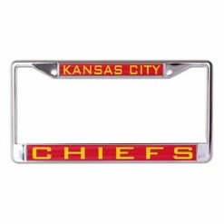 NFL Car Flags & Magnets Wincraft Kansas City Chiefs Classic Metal License Plate Frame