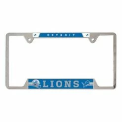 NFL License Plates & Frames Wincraft Detroit Lions Metal License Plate Frame