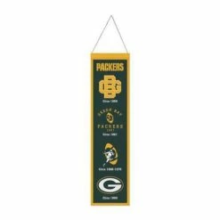 NFL Home Accents Wincraft Green Bay Packers Evolution Wool Banner