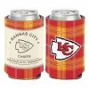 NFL Can Coolers Wincraft Kansas City Chiefs Plaid Patch Can Cooler -Wincraft Sales Store unnamed file 913