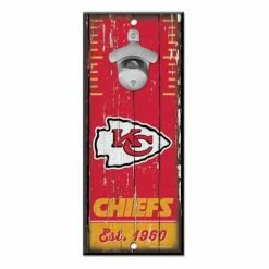 NFL Wall Decor & Signs Wincraft Kansas City Chiefs Bottle Opener Sign