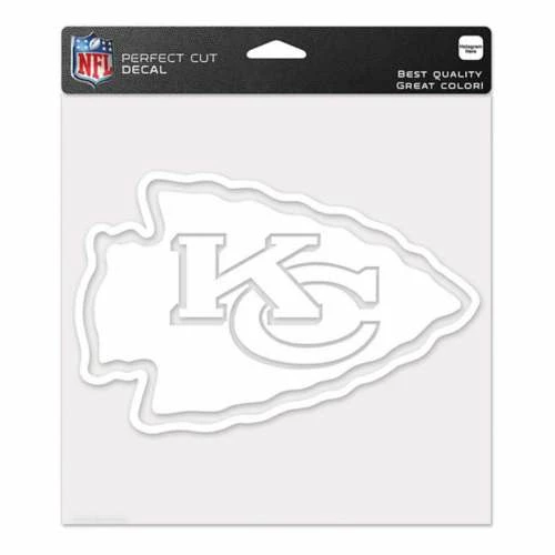 NFL Stickers & Decals Wincraft Kansas City Chiefs 8X8 Perfect Cut Decal 3 NFL Stickers & Decals Wincraft Kansas City Chiefs 8X8 Perfect Cut Decal