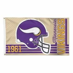 NFL Flags & Pennants Wincraft Minnesota Vikings Retro 3X5 Flag