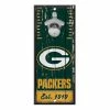 NFL Wall Decor & Signs Wincraft Green Bay Packers Bottle Opener Sign