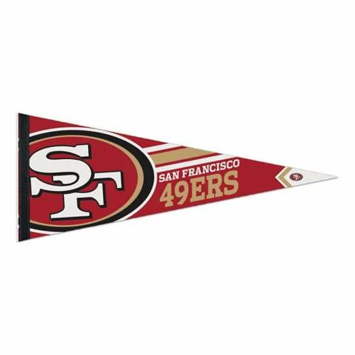NFL Flags & Pennants Wincraft San Francisco 49ers Premium Pennant 3 NFL Flags & Pennants Wincraft San Francisco 49ers Premium Pennant