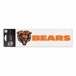 NFL Stickers & Decals Wincraft Chicago Bears 3X10 Perfect Cut Decal