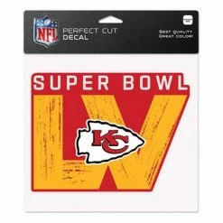 NFL Stickers & Decals Wincraft Kansas City Chiefs Super Bowl LV 8x8 Decal