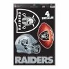 NFL Stickers & Decals Wincraft Las Vegas Raiders 11X17 Black Decal Pack -Wincraft Sales Store unnamed file 973