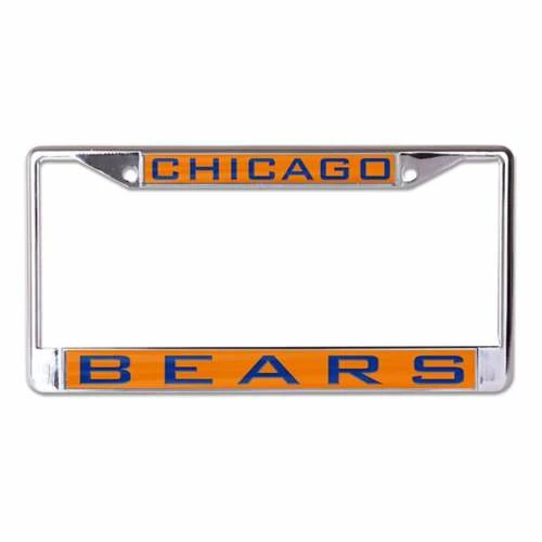 NFL Car Flags & Magnets Wincraft Chicago Bears Classic Metal License Plate Frame 3 NFL Car Flags & Magnets Wincraft Chicago Bears Classic Metal License Plate Frame