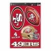NFL Stickers & Decals Wincraft San Francisco 49ers 11X17 Decal 2 NFL Stickers & Decals Wincraft San Francisco 49ers 11X17 Decal -Wincraft Sales Store unnamed file 978