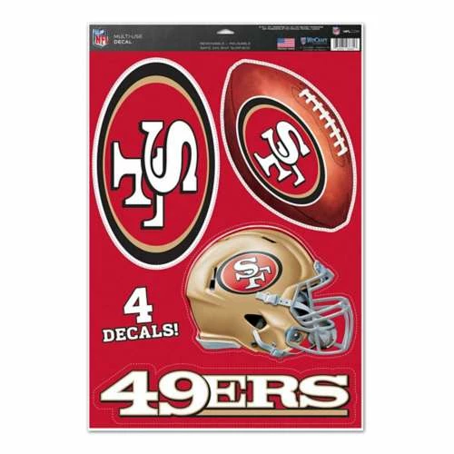 NFL Stickers & Decals Wincraft San Francisco 49ers 11X17 Decal 3 NFL Stickers & Decals Wincraft San Francisco 49ers 11X17 Decal