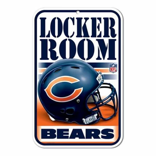 NFL Wall Decor & Signs Wincraft Chicago Bears 11X17 Plastic Sign 3 NFL Wall Decor & Signs Wincraft Chicago Bears 11X17 Plastic Sign